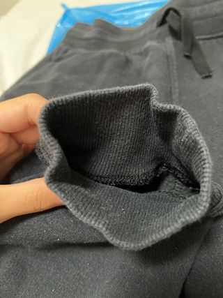 Pantalones de chándal negros(talla 152 cm)
