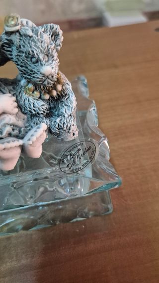 Scatolina bambina con orsacchiotto