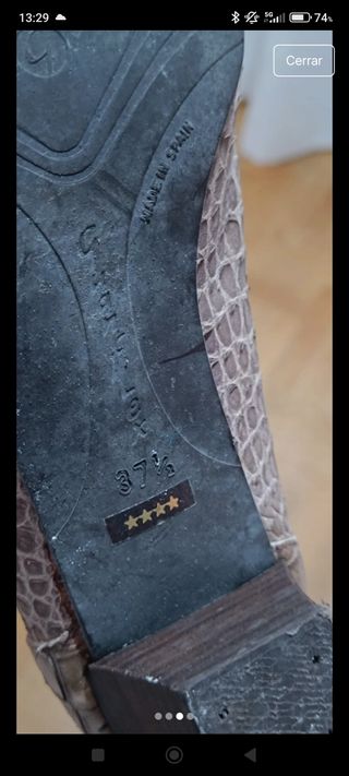Zapatos Guanflex Beige