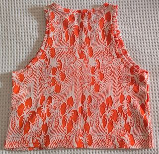 Top Zara Naranja Talla S