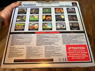 PlayStation 1 Dual Shock Caja e Instrucciones
