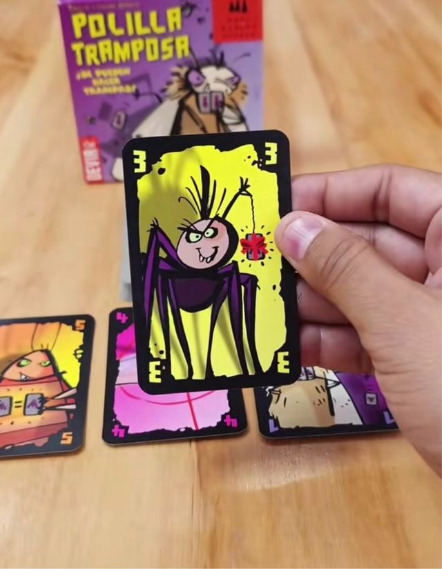 La Polilla Tramposa Juego de Mesa