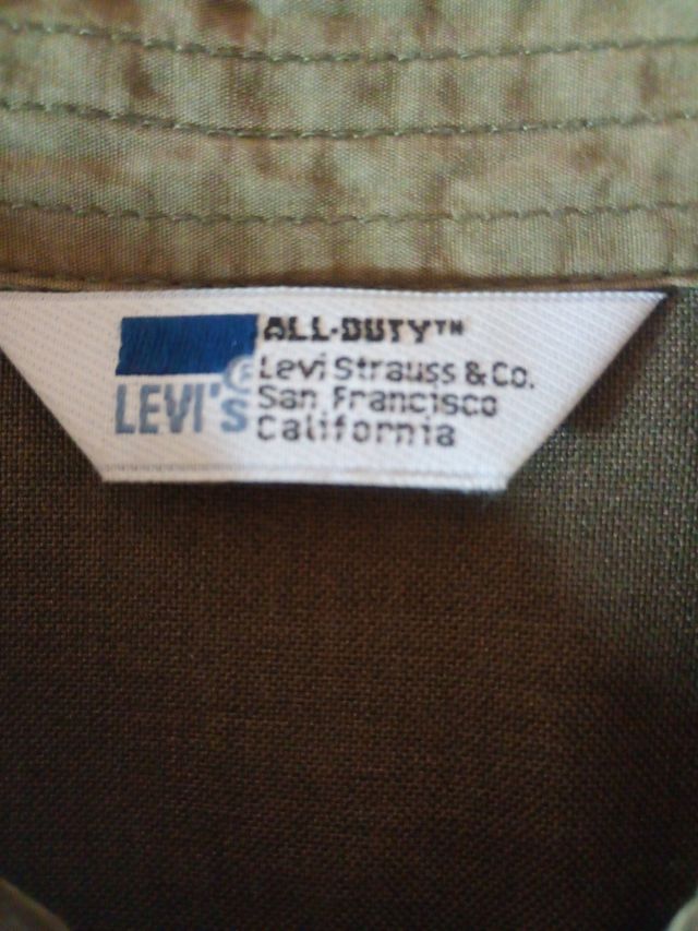 Camisa verde militar manga larga