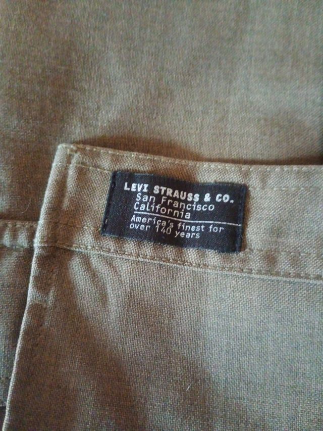 Camisa verde militar manga larga