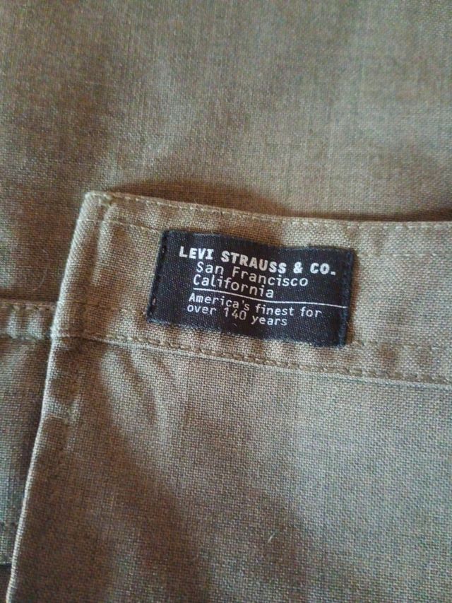 Camisa verde militar manga larga