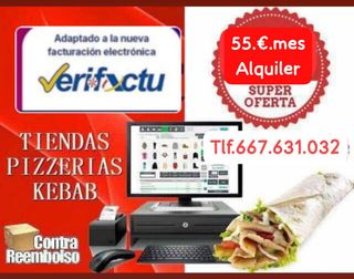 Alquiler TPV Táctil Verifactu Facturación Electrón