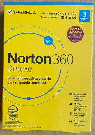 Norton 360 Deluxe Suscripción 1 Año