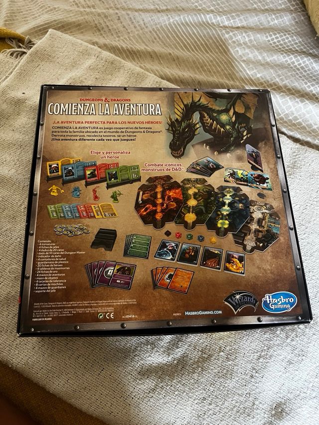 Juego Dungeons & Dragons: Comienza la Aventura