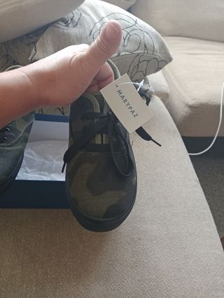 Botines Marypaz Camuflaje Talla 37