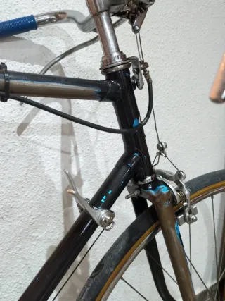 Bicicleta carretera customizada antigua