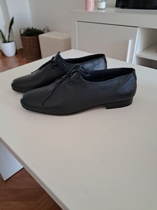 Zapatos de piel negros talla 43