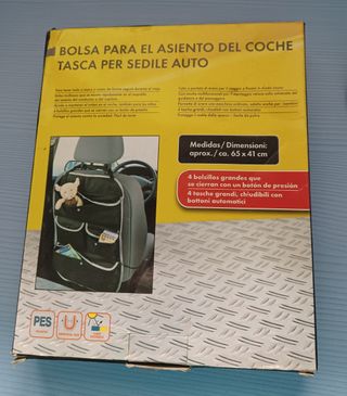 Organizador de asiento de coche