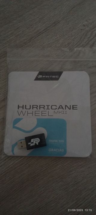 Volante HURRICANEWHEEL MKII
 Videojuegos