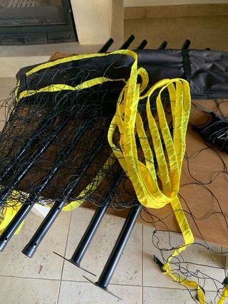 Red de voleibol portátil con bolsa