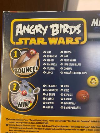 Juego mesa Angry birds Star Wars