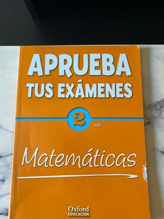 Matemáticas 2.º ESO. Aprueba tus Exámenes (Span...