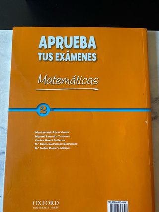 Matemáticas 2.º ESO. Aprueba tus Exámenes (Span...