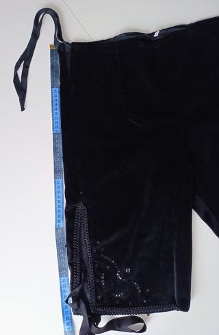 Traje Baturro Hombre Terciopelo Negro T.48 (L)