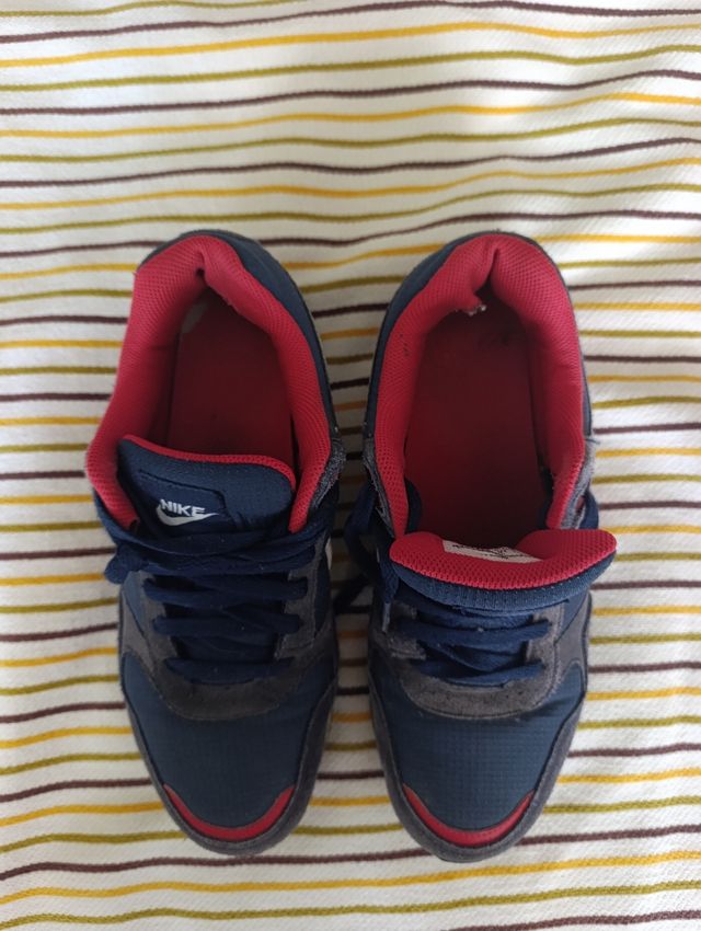 Zapatillas Nike Azul y Rojo