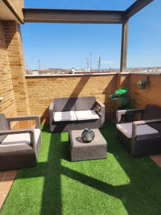 Conjunto de jardín marrón