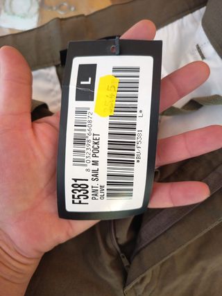 Pantalón corto cargo talla L