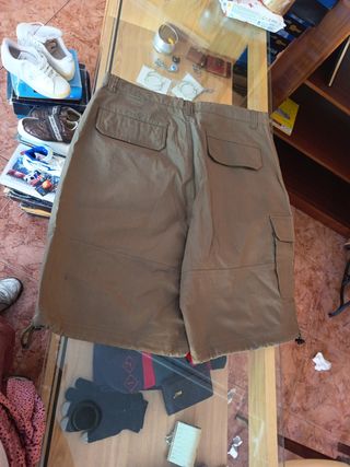 Pantalón corto cargo talla L