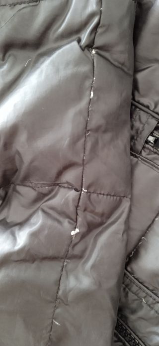 Abrigo de plumas Bershka negro + Regalo lote