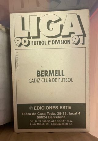 Cromos Liga Este Panini 1990/91 hasta 2025/26