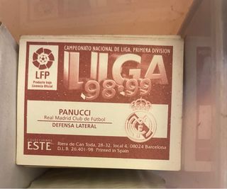 Cromos Liga Este Panini 1990/91 hasta 2025/26