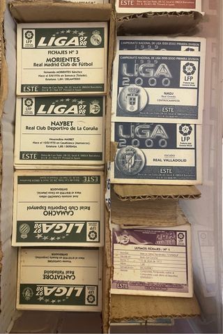Cromos Liga Este Panini 1990/91 hasta 2025/26