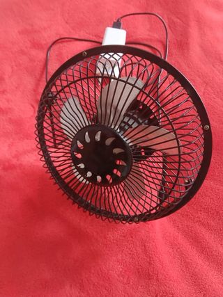 Ventilador USB Negro