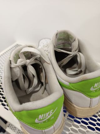 Zapatillas Nike Air Force 1 Verde Blanco T 37,5