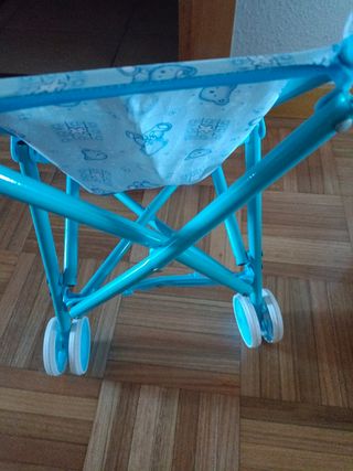 Carro ligero de juguete para bebé azul