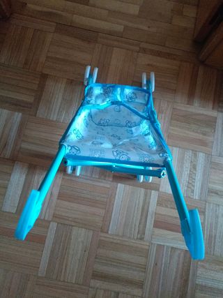 Carro ligero de juguete para bebé azul