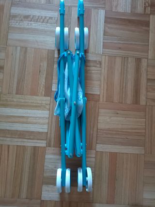 Carro ligero de juguete para bebé azul