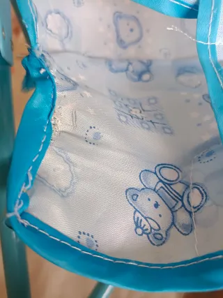 Carro ligero de juguete para bebé azul