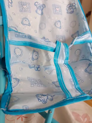 Carro ligero de juguete para bebé azul