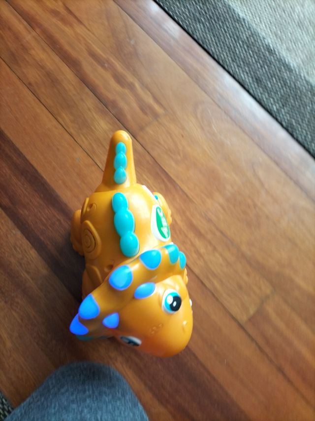 Giocattolo Dinosauro interattivo arancione