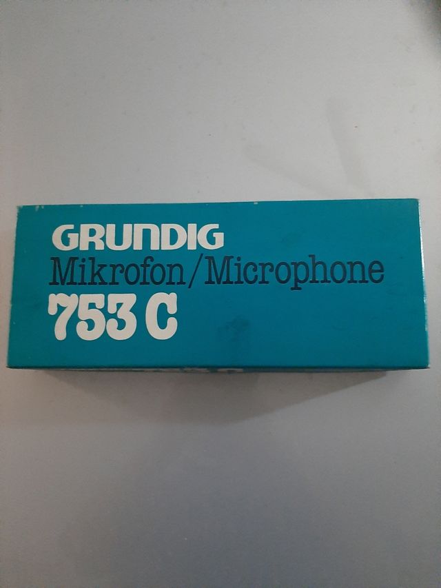 Micrófono Grundig 753 C