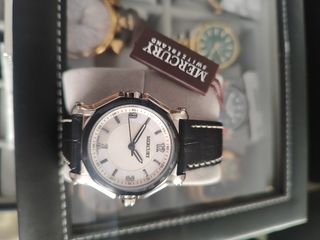 Reloj Mercury Unisex Negro/Plata