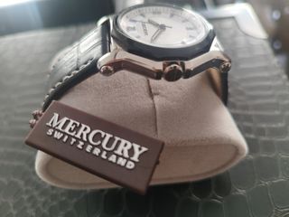 Reloj Mercury Unisex Negro/Plata
