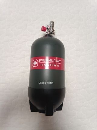 Relojero verde y rojo