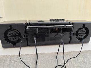 Radio Cassette Philips D8264 Negra