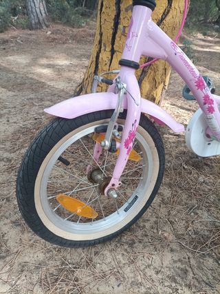 Bicicleta infantil rosa