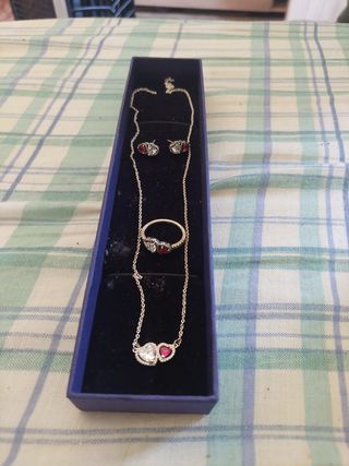 Conjunto Pandora: Cadena, Anillo y Pendientes