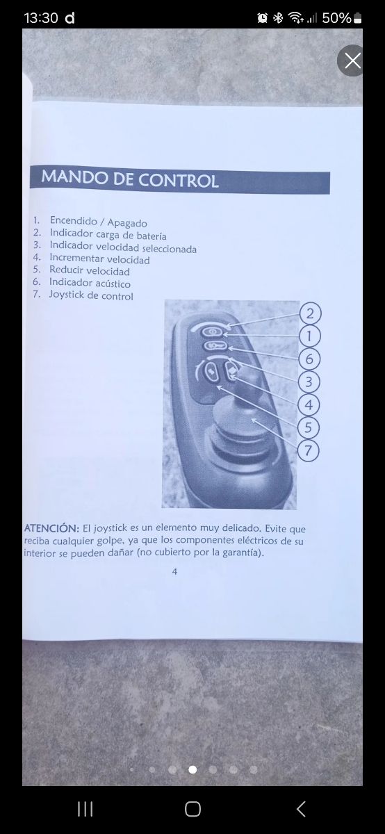 Silla de ruedas eléctrica Libercar Mistral 7