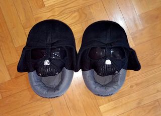 Zapatillas Darth Vader con luz Talla 38