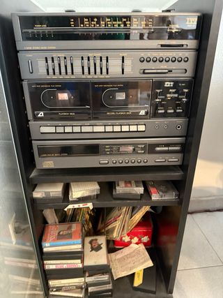 ITT 7400 CD Tocadiscos y Doble Cassette