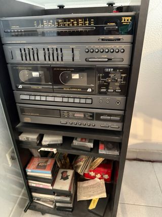 ITT 7400 CD Tocadiscos y Doble Cassette