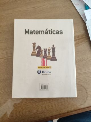 Generación B Matemáticas 1 Bachillerato